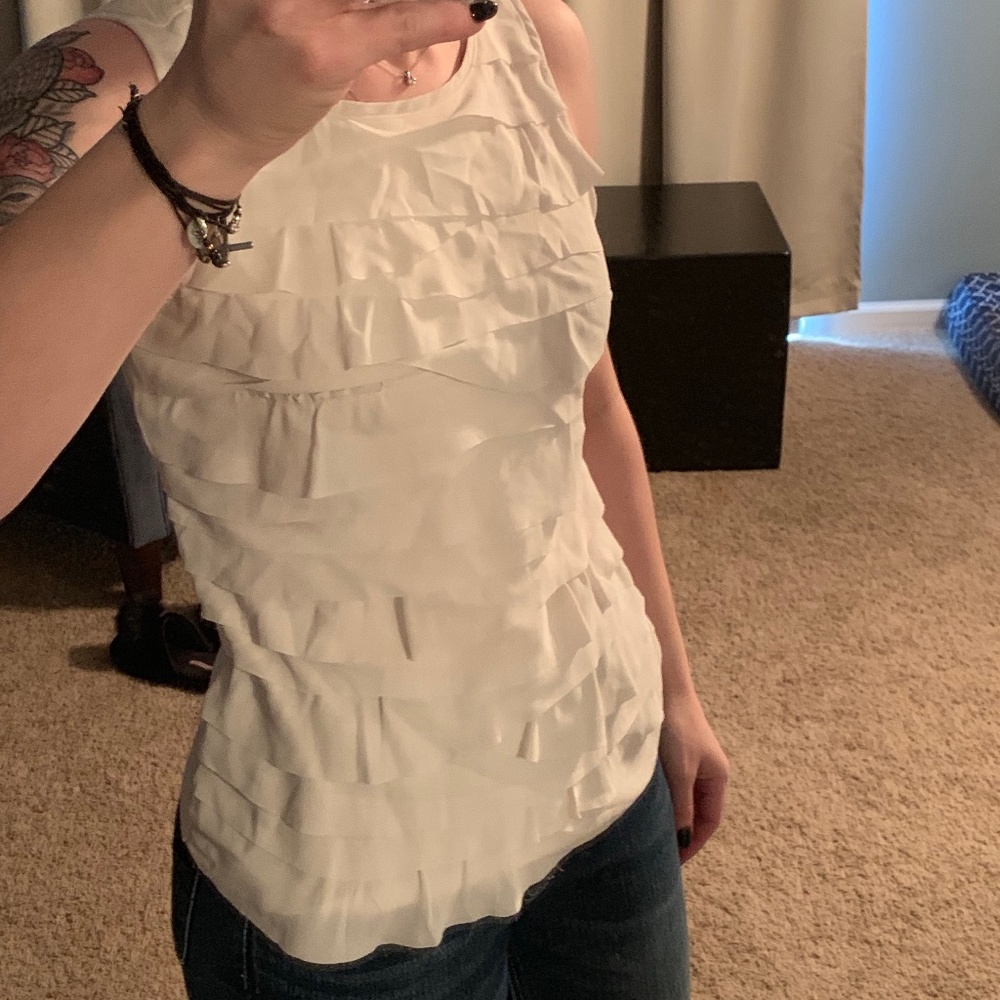 LOFT Mummy Dress Tank - Ivory